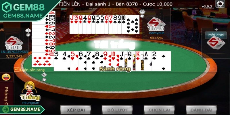 Tiến Lên Miền Nam Gem88 - Game Bài Đơn Giản, Dễ Thắng 3 Cách tính điểm khi kết thúc ván tiến lên